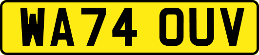 WA74OUV