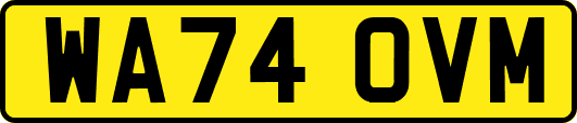 WA74OVM