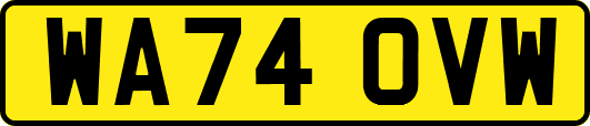 WA74OVW