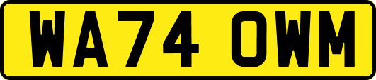 WA74OWM