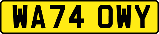 WA74OWY