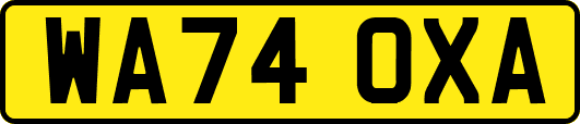 WA74OXA