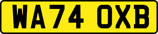 WA74OXB