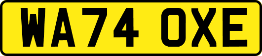 WA74OXE