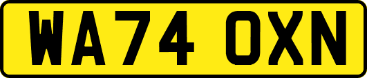 WA74OXN