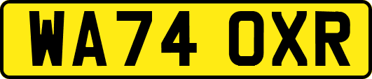 WA74OXR