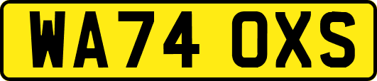 WA74OXS