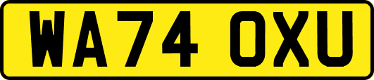 WA74OXU