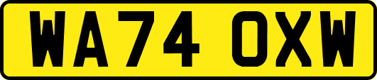 WA74OXW