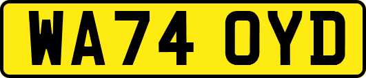 WA74OYD