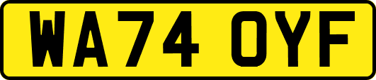 WA74OYF