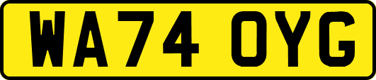 WA74OYG