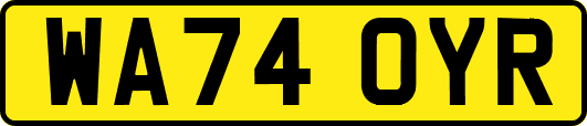 WA74OYR