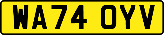 WA74OYV