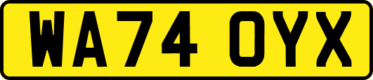 WA74OYX