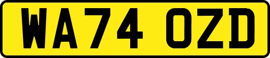 WA74OZD