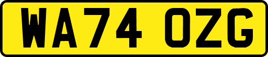 WA74OZG
