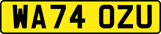 WA74OZU