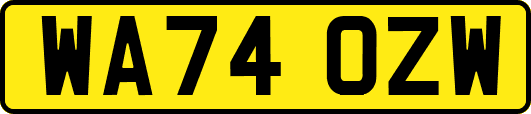 WA74OZW