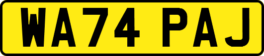 WA74PAJ
