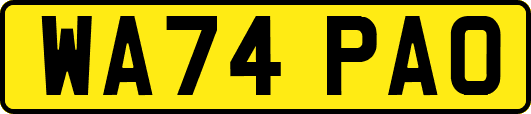 WA74PAO
