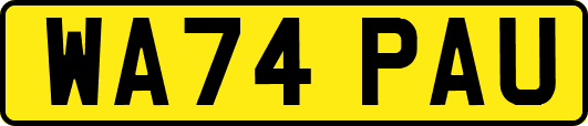WA74PAU