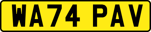 WA74PAV