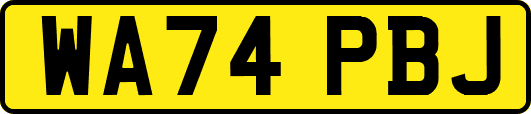 WA74PBJ