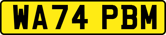 WA74PBM