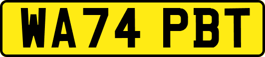 WA74PBT