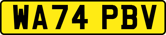 WA74PBV