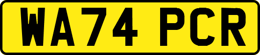WA74PCR