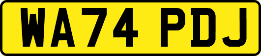 WA74PDJ