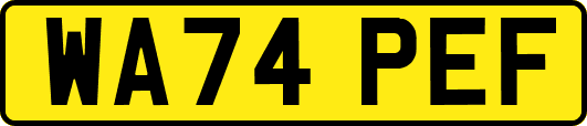 WA74PEF
