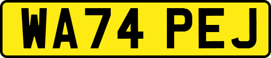 WA74PEJ