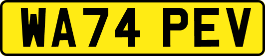 WA74PEV