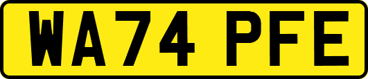 WA74PFE
