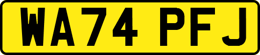WA74PFJ