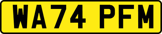 WA74PFM