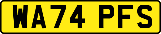WA74PFS