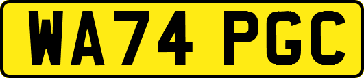 WA74PGC