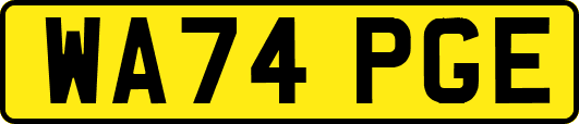 WA74PGE