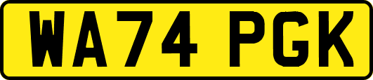 WA74PGK
