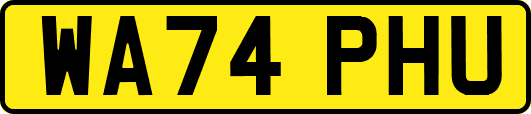 WA74PHU