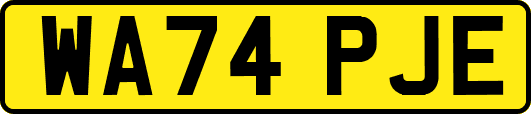 WA74PJE