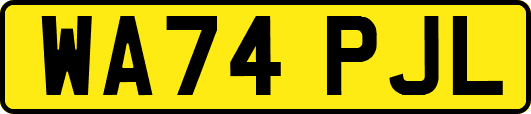 WA74PJL
