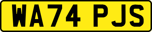 WA74PJS