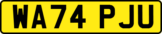 WA74PJU