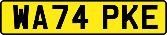 WA74PKE