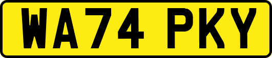 WA74PKY